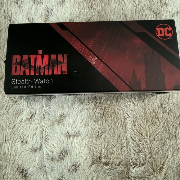 DC Batman Stealth Watch in Red and Black - Picture 12 of 15